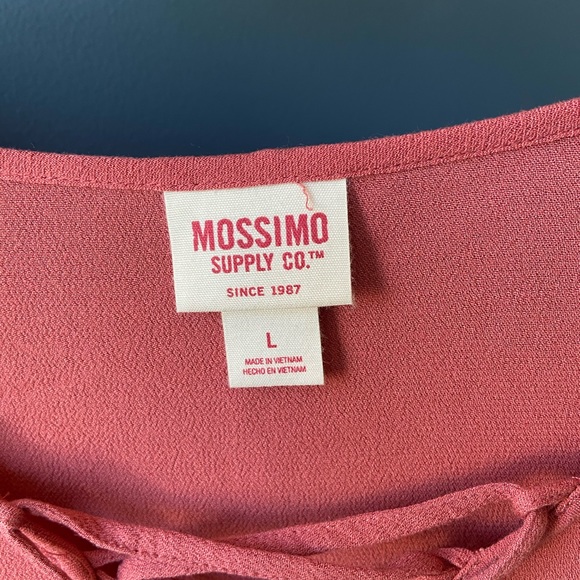 Mossimo Cropped Flutter Shirt - Picture 3 of 4